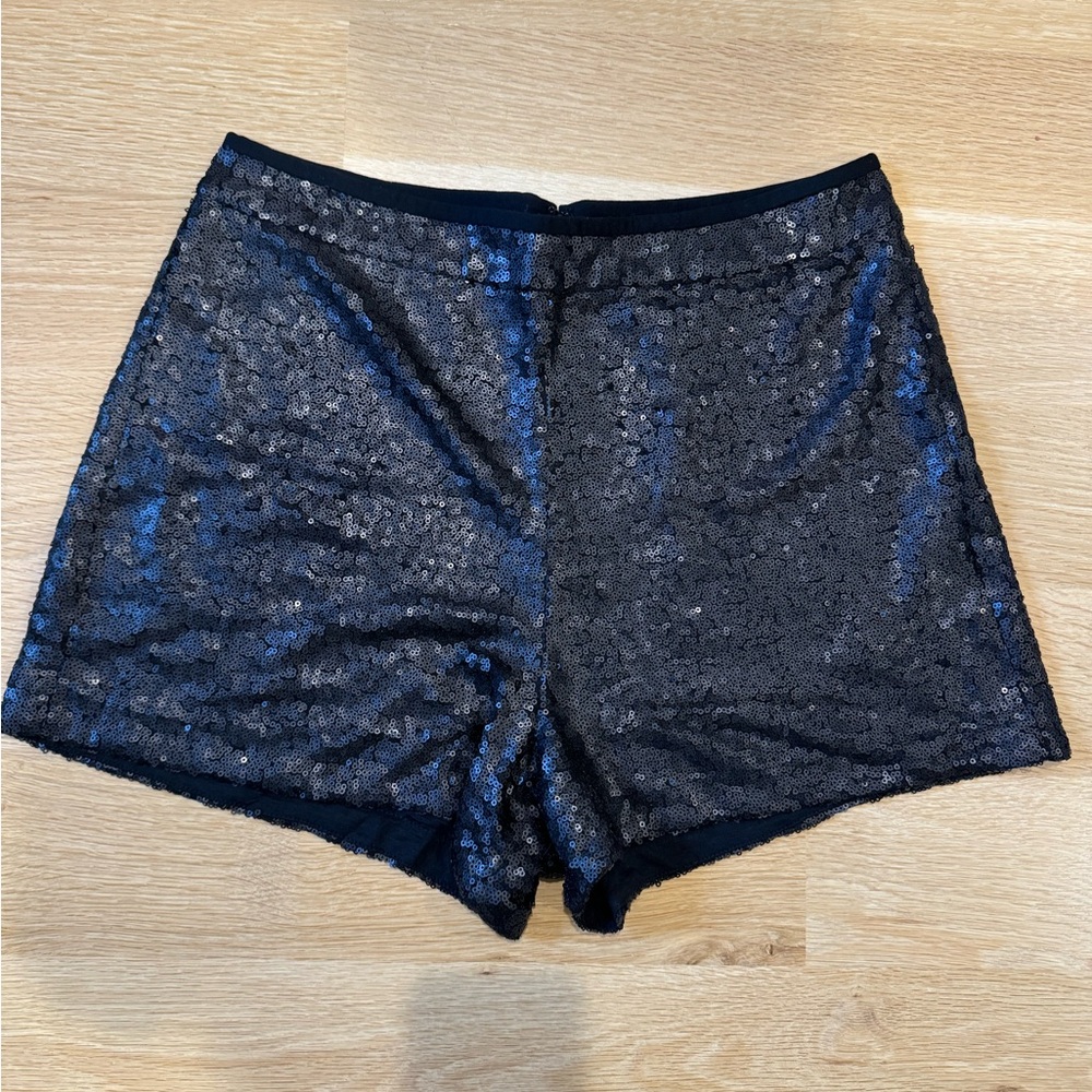 New with tags black Cynthia Rowley sequined shirts